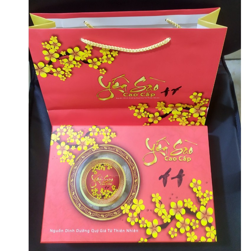 Yến Sào Sạch Lông Kèm Bộ Hộp Quà - 50g