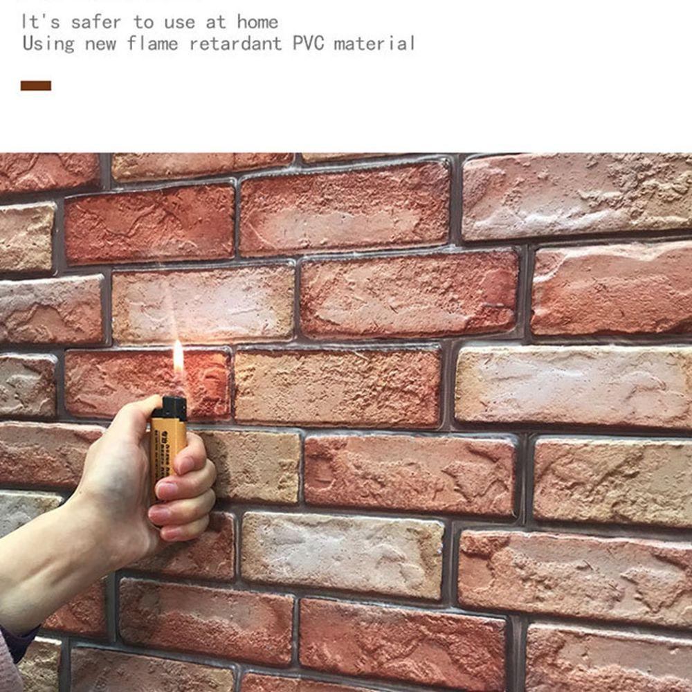 Sticker Dán Tường Tự Dính Chống Thấm Nước Họa Tiết 3D Trang Trí Phòng Ngủ