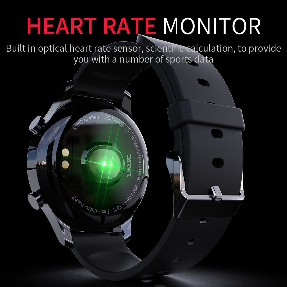 LOKMAT TIME Smart Watch Full Touch Screen Fitness Tracker Heart Rate Monitor Blood Oxygen Couple Smartwatches For IOS Android