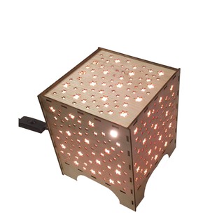 Đèn Gỗ DIY 050 decor trang trí