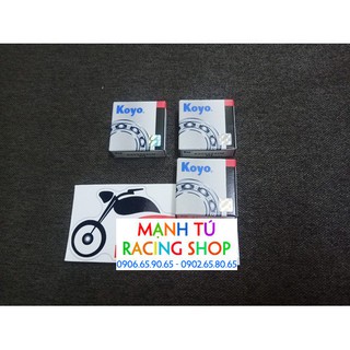 3 cái bạc đạn đùm sau wave rs,wave A,wave s110,wave blade,wave rsx,koyo nhật - TT6454