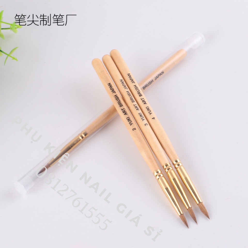 Cọ nặn hoa , bút đắp hoa bột Yuki size 2,3,4