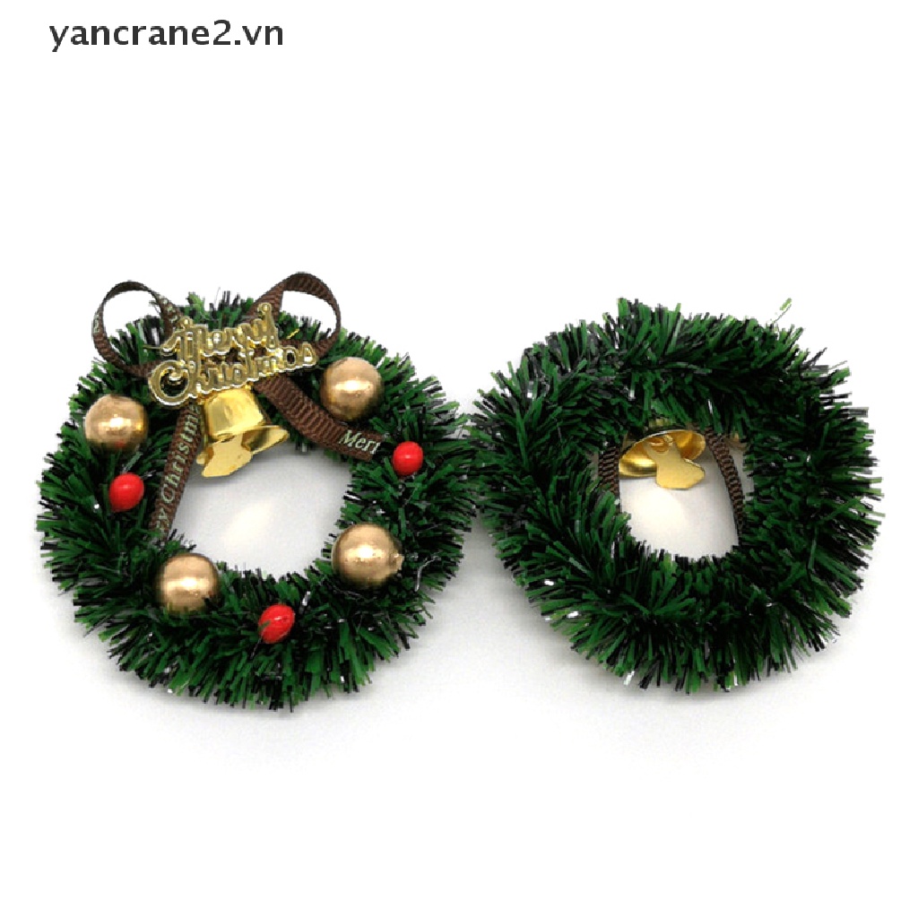 1 Cây Thông Noel Mini 6CM Trang Trí Nhà Búp Bê {yancrane2.vn}