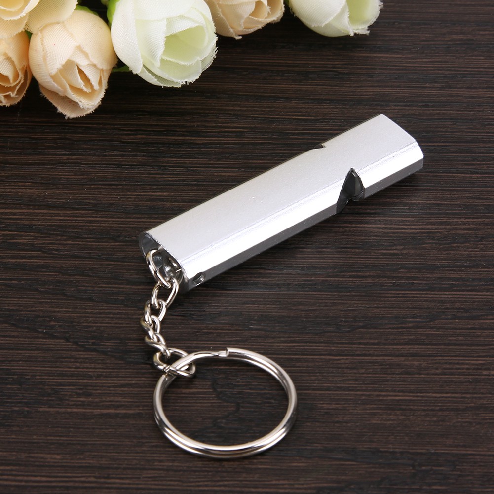 Còi Thổi Sinh Tồn Khẩn Cấp Yktt Hai Ống Đôi Decibel Dùng Cho Hoạt Động Ngoài Trời