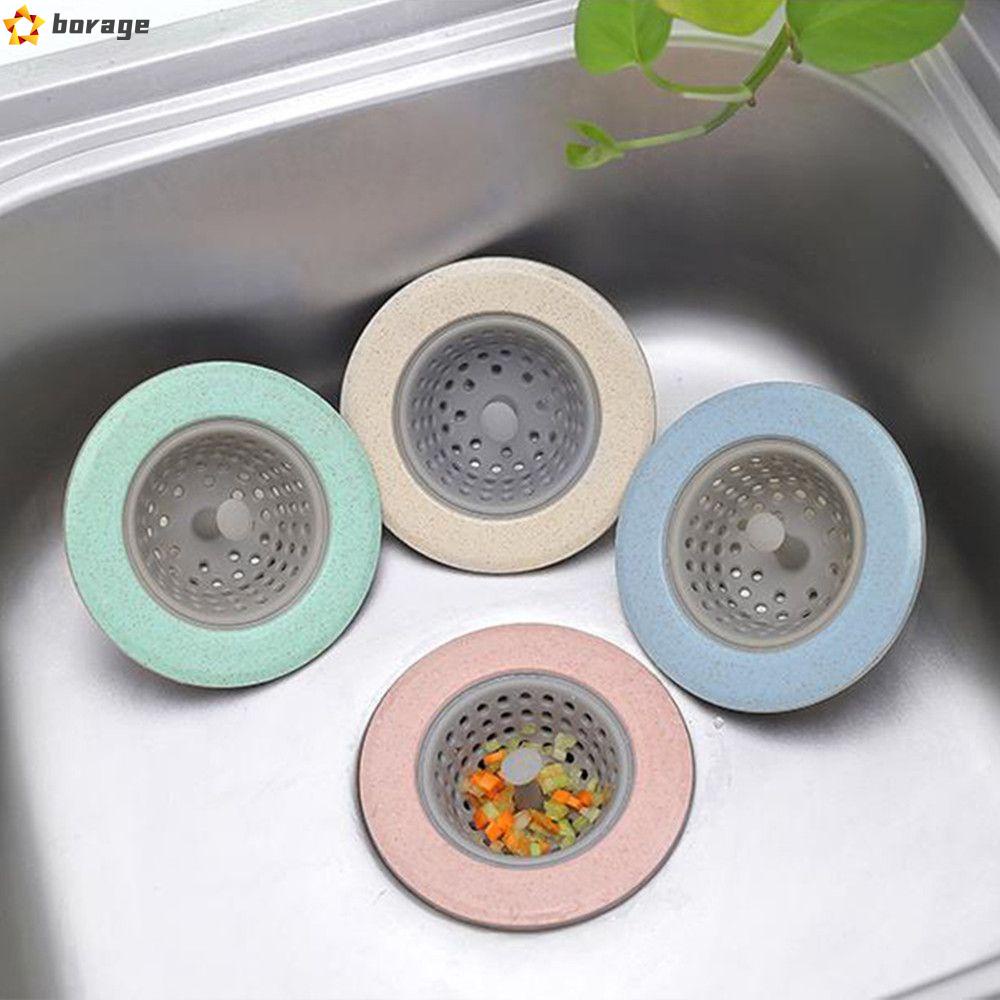 Nắp Silicone Lọc Rác Chống Tắc Nghẽn Ống Thoát Nước Bồn Rửa Chén / Phòng Tắm