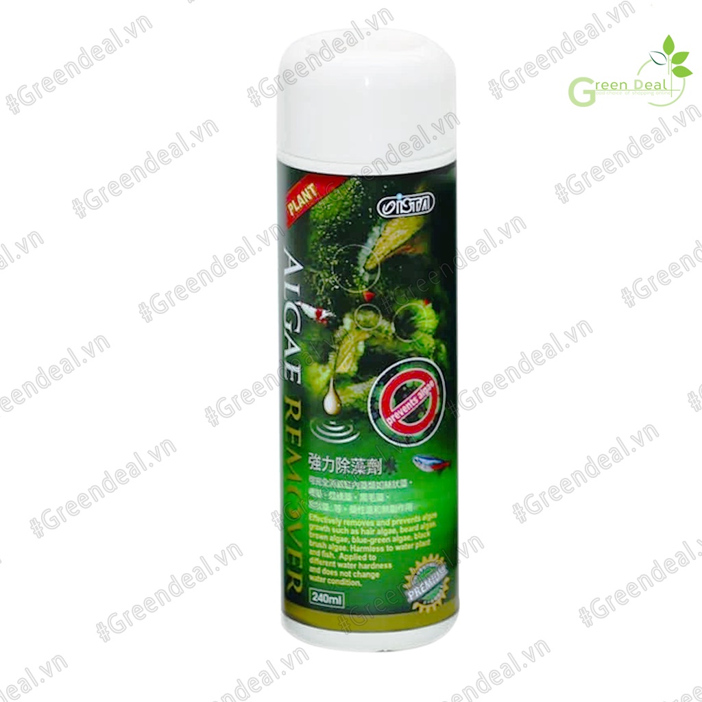 ISTA - Premium Algae Remover  | Dung dịch diệt rêu tảo hại trong hồ cá thủy sinh