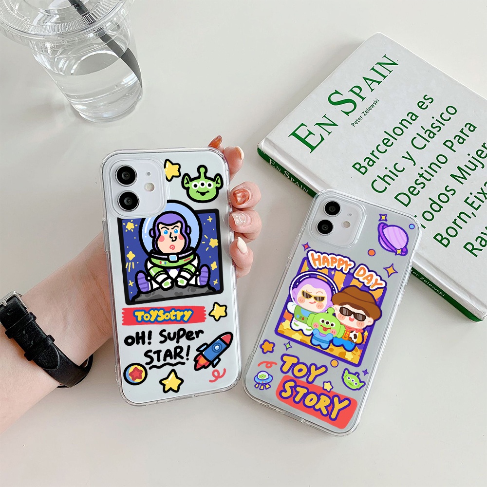 DISNEY Ốp Điện Thoại Tpu Dẻo Họa Tiết Toy Story Cho iPhone 11 12 13 pro max XS X XR XSMax 7 8 6 6s plus SE 2020