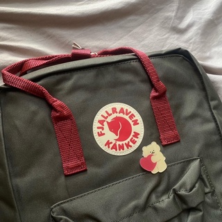 Balo kanken rêu Classic ( tặng kèm pin cài )