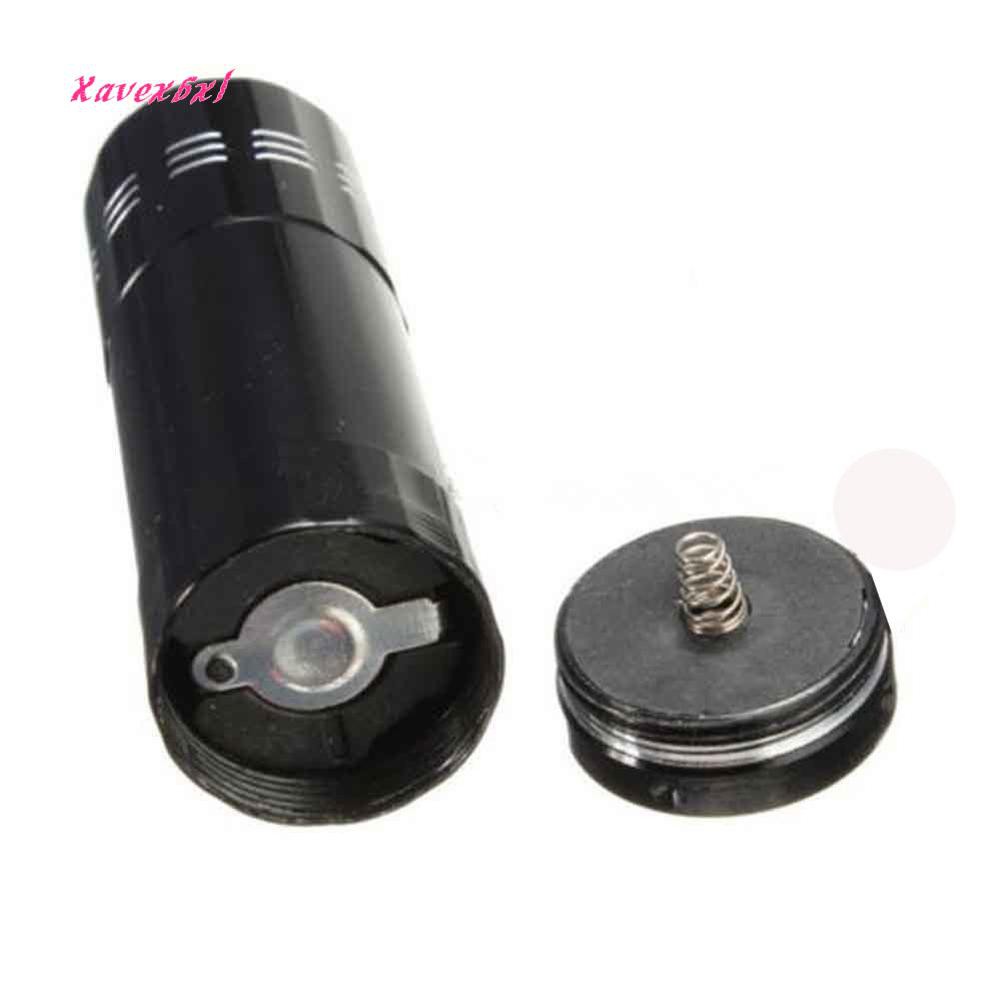 Đèn Pin UV 9 Bóng LED Mini Siêu Sáng