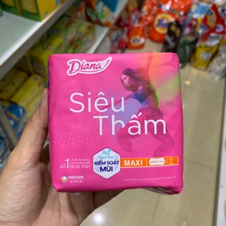 Băng vệ sinh Diana siêu thấm Dày không cánh
