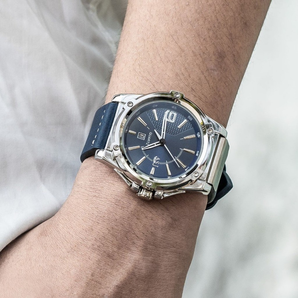 Đồng Hồ Nam Thời Trang Nhiều Kim ASJ Sport Máy Nhật Chống Nước Chống Xước HP785