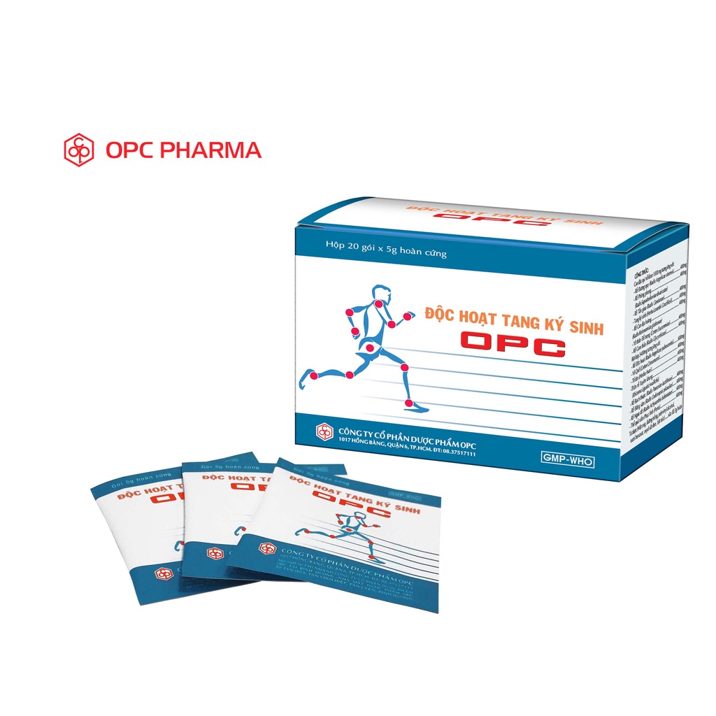 Độc Hoạt Tang Ký Sinh 5G Opc dùng trong Đau Nhức Xương Khớp