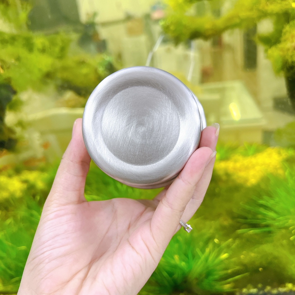 Ly inox 2 lớp cách nhiệt cả nóng và lạnh - Ly Inox cao cấp hai lớp dung tích 300ml Ly uống nước uống cà phê Inox cao cấp