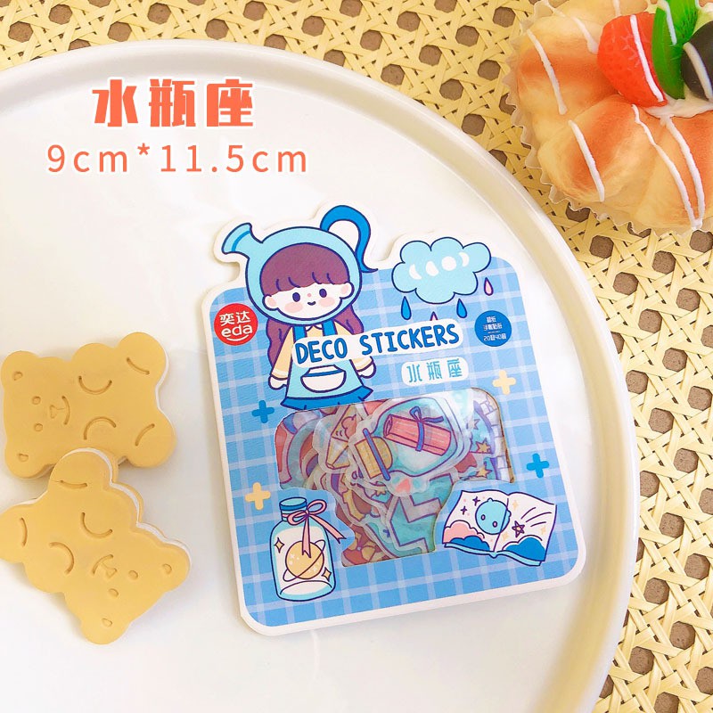 Sticker cắt dời 12 cung hoàng đạo siêu kute - Nami