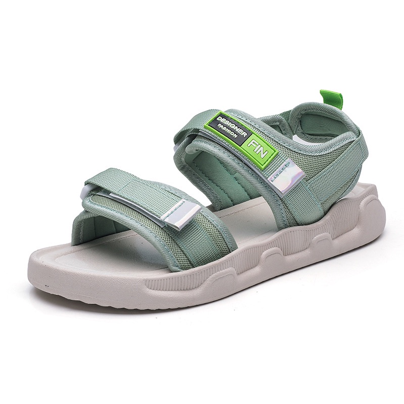 Sandal nữ quai dán đế  đúc cao su mềm nhẹ hàng Quảng Châu hot 2022