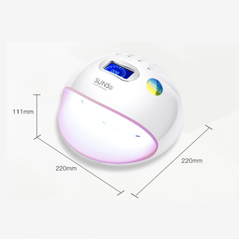 Đèn LED UV 30 Bóng Cảm Biến Tự Động 72W USB Chuyên Dụng Hong Khô Sơn Móng Tay