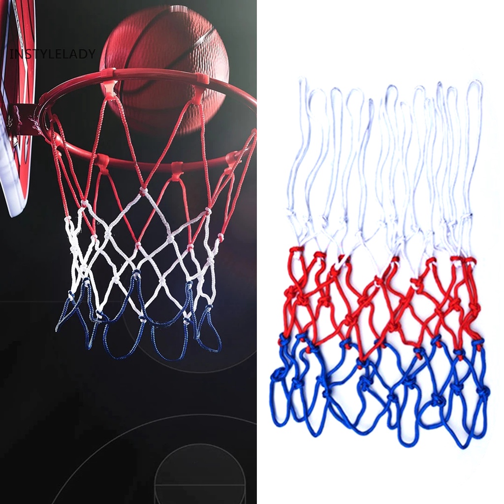 ly Easy to Install Basketball Goal Net Braided Rainproof Basketball Hoop Mesh 13 Buckles for Outdoor