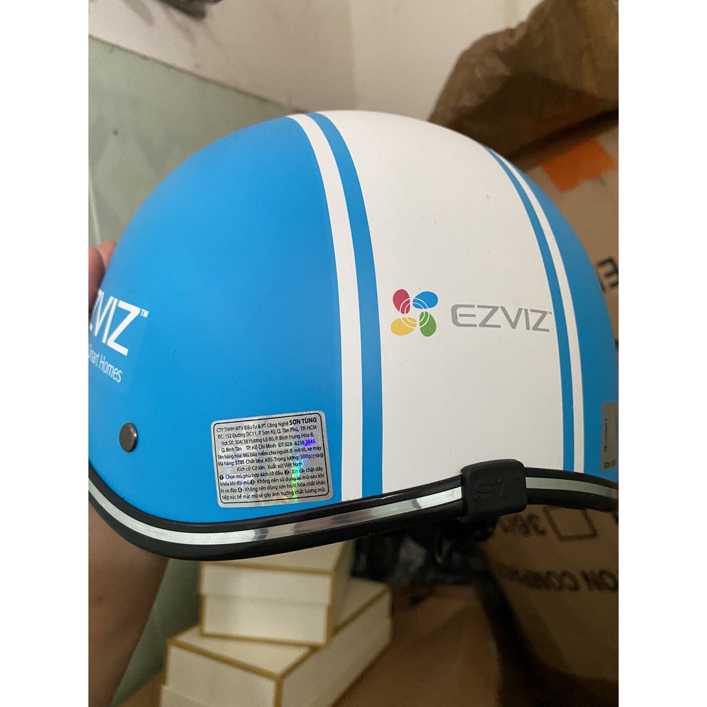 Mũ bảo hiểm nửa đầu xịn chuẩn hàng dự án xuất dư