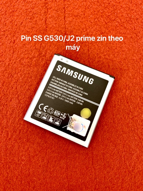 Pin samsung G530/G531/G532/J2 prime/j300/j500... zin theo máy-mới 100%