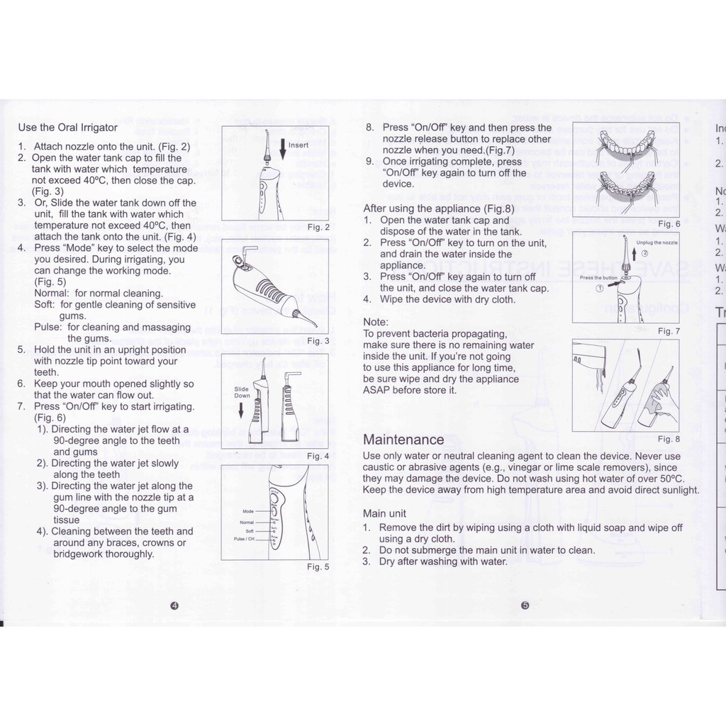 Máy Tăm Nước Procare A3( hàng Chính hãng của Đức)