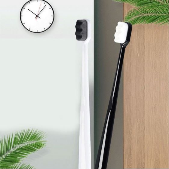 Bàn Chải Đánh Răng Lông Siêu Mềm Siêu Sợi Tơ Kèm Hộp Đựng.