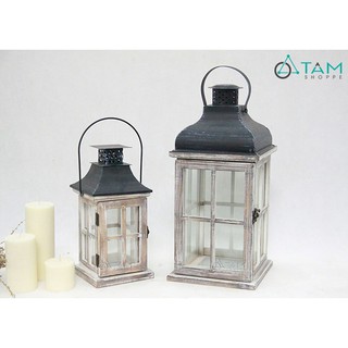 Đèn nến nhà gỗ cổ điển cỡ lớn số 21