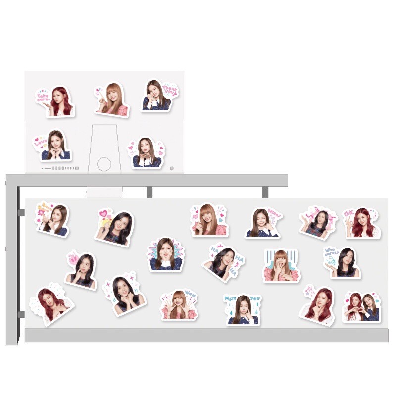 [A01] Hình Dán Sticker BLACKPINK Trang Trí Tập Vở, Sổ Tay, Decor Bàn Học...Ins Giasico