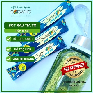Bột rau tía tô goganic- tăng đề kháng, ngừa lão hoá hộp 28 gói