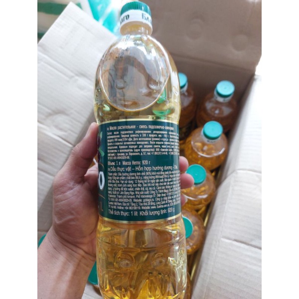 Dầu ăn hướng dương Nga Blago 1lit