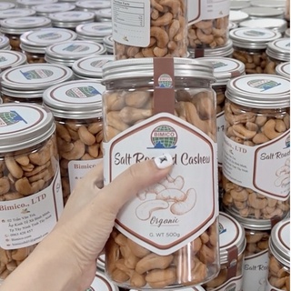 Hạt điều rang muối tách vỏ bimico 500gr