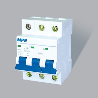MCB 3P gắn tủ điện âm MPE sử dụng cho các loại tủ âm tường hoặc gắn nổi