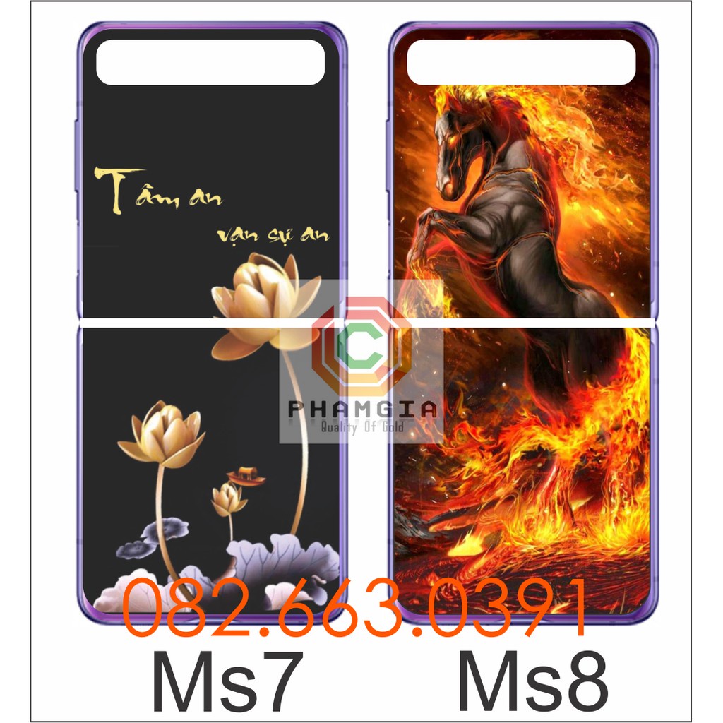 Ốp lưng Samsung Z Flip in hình thư pháp nhiều mẫu đẹp