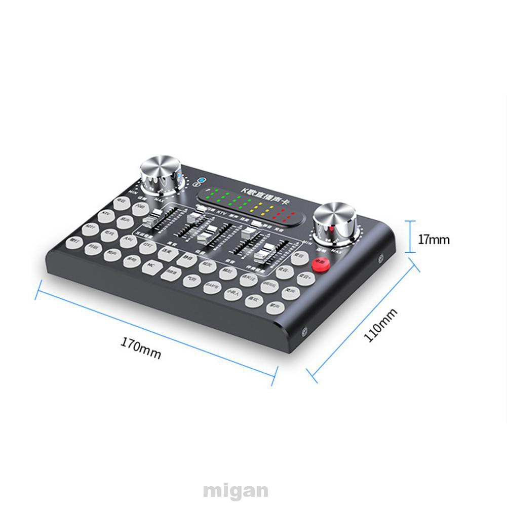 Card Âm Thanh Karaoke F8 Chất Liệu Hợp Kim Nhôm | BigBuy360 - bigbuy360.vn