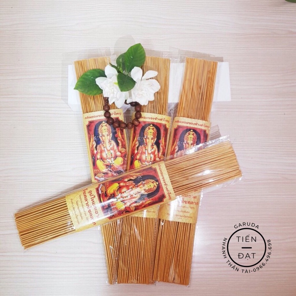 Hương Nhang Thần Tài Thái Lan Nhập Khẩu Chính Hãng Cuộn Tàn Tài Lộc Túi 79 Nén