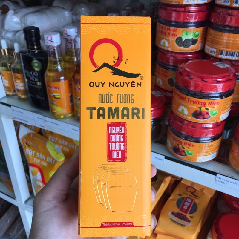 Nước Tương Tamari Quy Nguyên 250ml