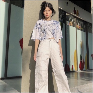 Wax Croptop (Áo Croptop có tay Wax Trắng) // 19DEGREES