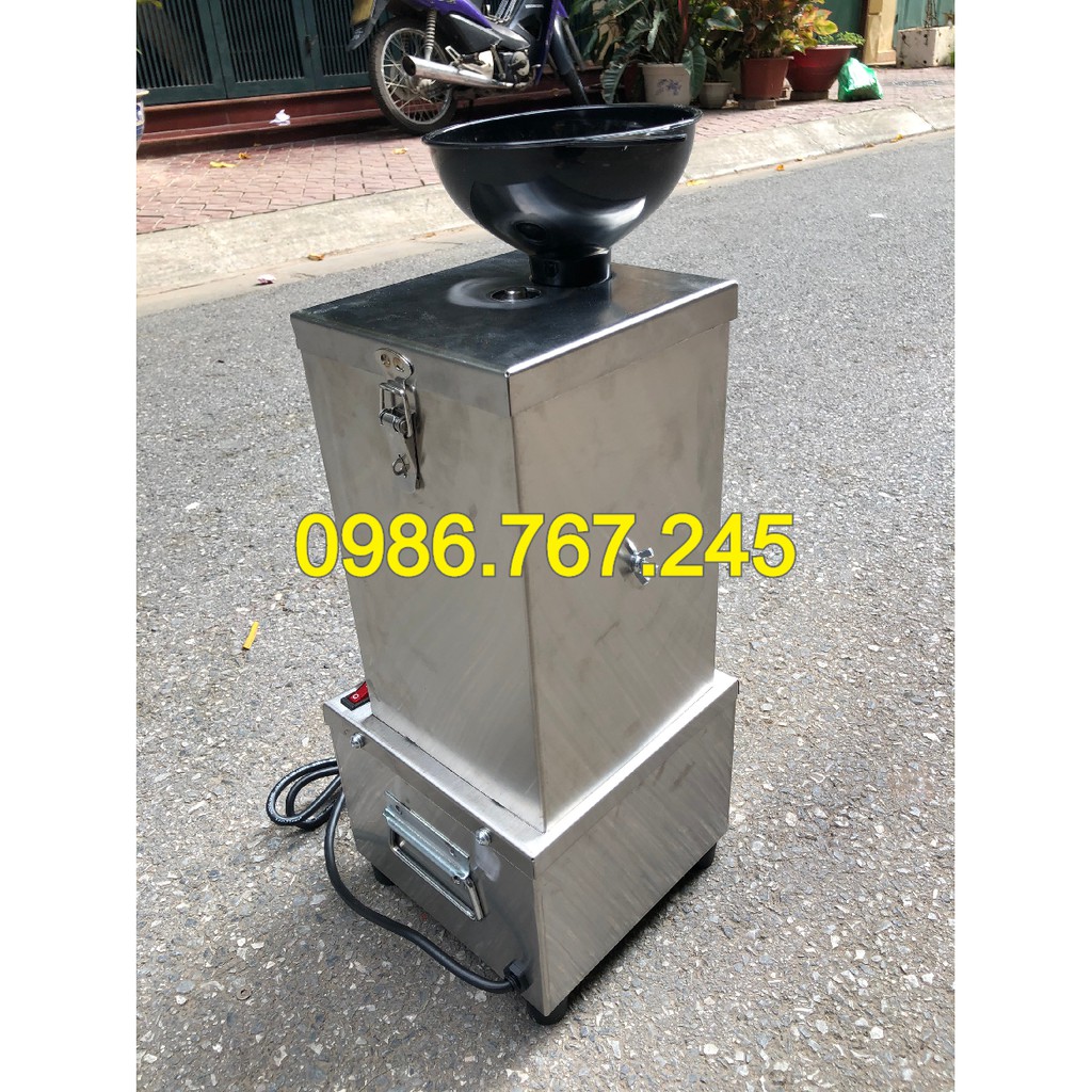 Máy bóc vỏ tỏi VN-2019 bằng inox cho quán ăn