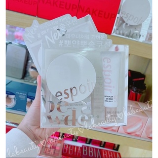 [Set 2 Lõi] Phấn Nước 𝗘𝘀𝗽𝗼𝗶𝗿 Pro Tailor Be Powder Cushion SPF42 PA+++. Tặng Kèm 𝗸𝗲𝗺 𝗰𝗵𝗼̂́𝗻𝗴 𝗻𝗮̆́𝗻𝗴 𝟮𝟬𝗺𝗹 𝗦𝗣𝗙𝟱𝟬+/𝗣𝗔+++
