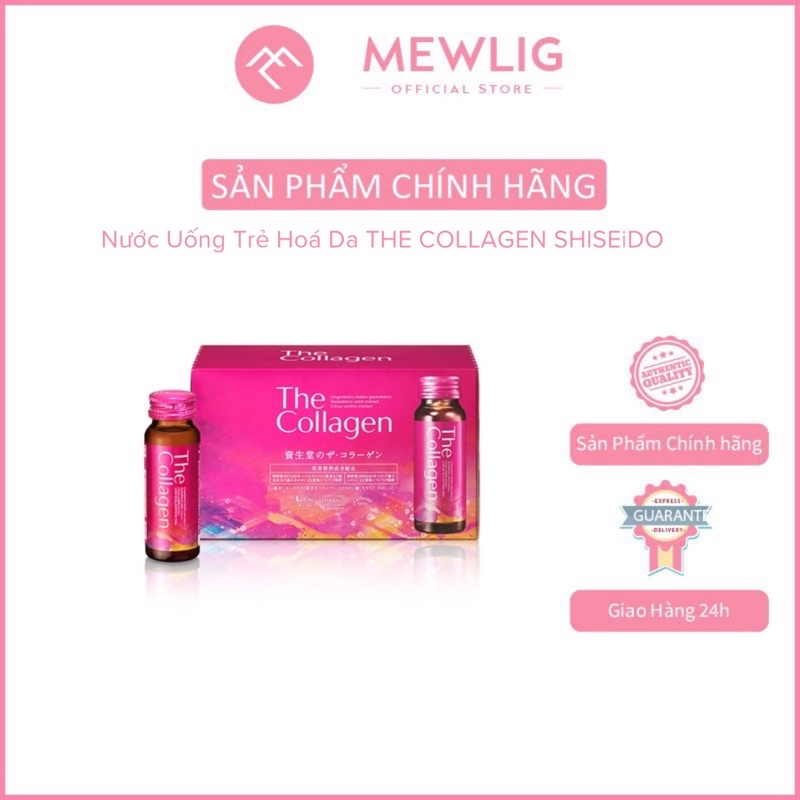 Nước Uống Trẻ Hoá Da THE COLLAGEN SHISEiDO-Dạng Nước (10lo 50ml date xa)-ĐÁNH GIÁ KHÁCH HÀNG SỬ DỤNG