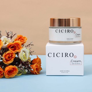 Kem dưỡng da ngăn ngừa mụn Hàn Quốc Ciciro Cream giúp cung cấp dưỡng chất và độ ẩm cho da, chống nhăn da