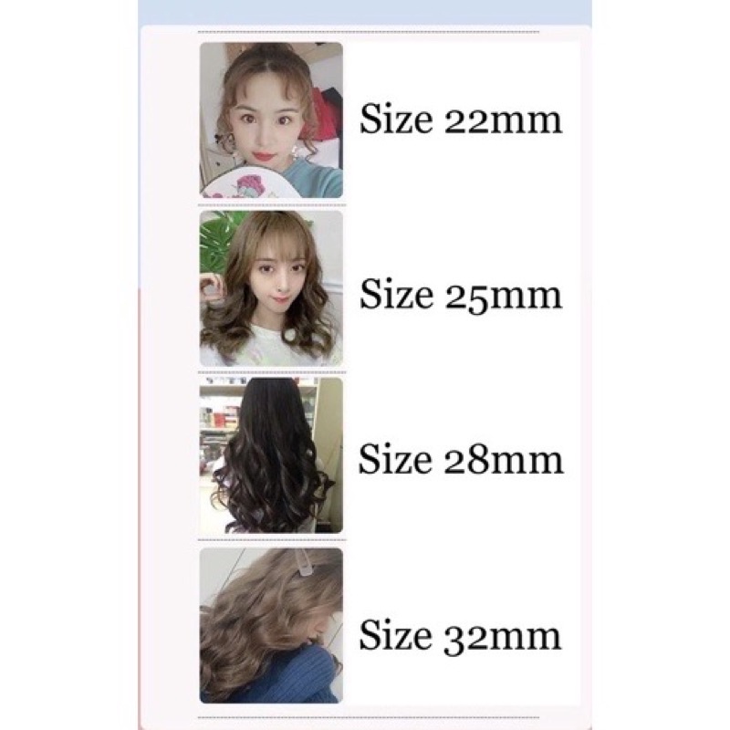 MÁY UỐN TÓC XOĂN AOFEILEI X8166 65W CÓ MÀN HÌNH LCD