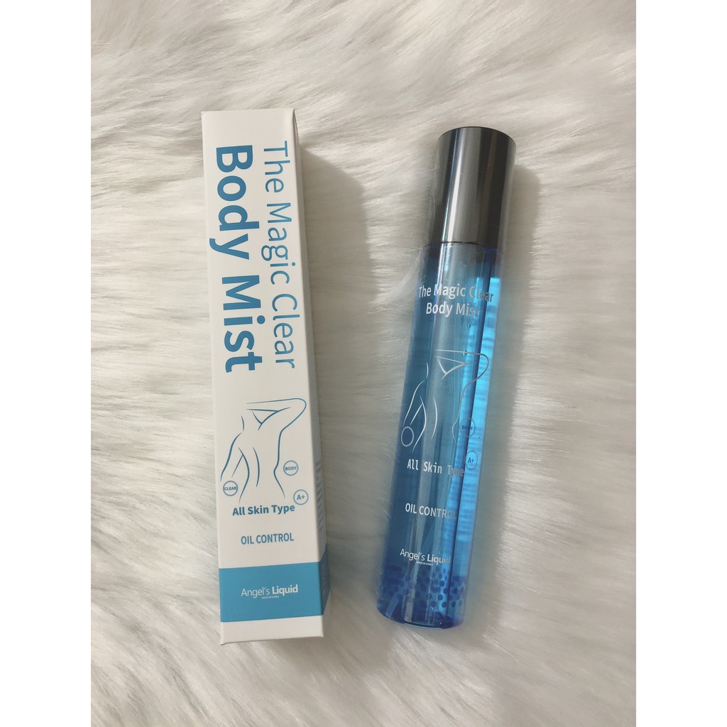 Xịt mụn lưng viêm lỗ chân lông - The Magic Clear Body Mist 150ml