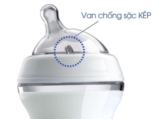 Bình sữa núm nghiêng Pisa Natural Feeling Chicco