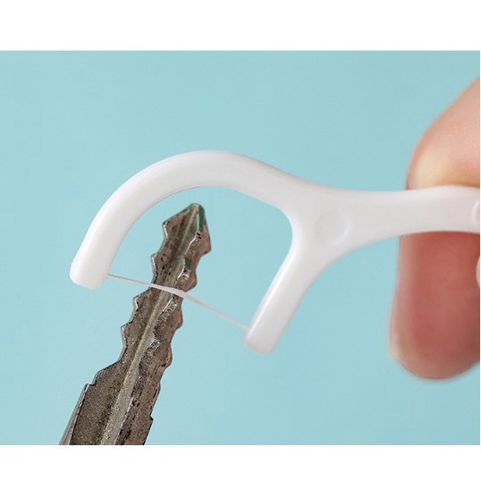 Hộp 50 chỉ nha khoa, tăm nha khoa vệ sinh răng miệng