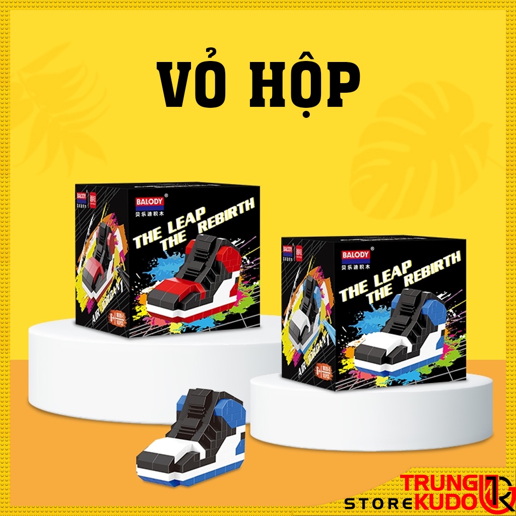 Mô hình Giày Móc Khóa dạng Đồ chơi xếp hình hình giày có móc treo dùng làm quà tặng bạn bè, đồ decor