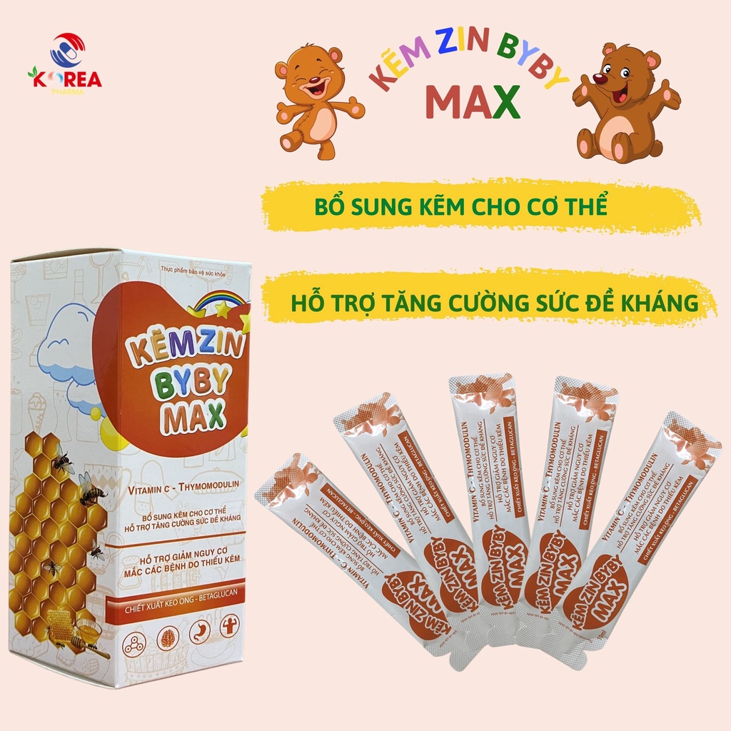 Bổ sung kẽm DHC kẽm zin baby Max Gói 20 X 10ml