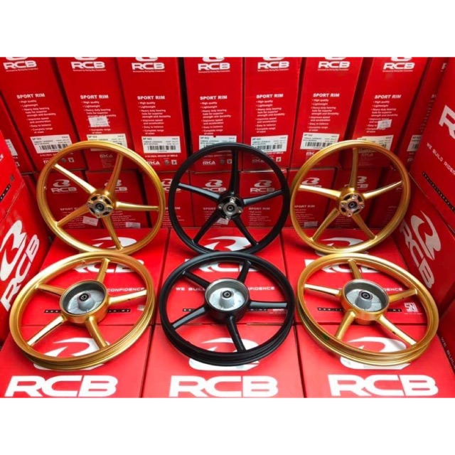 Mâm Sirrut RCB  bản 1.4 / 1.6 2 màu đen , vàng đồng
