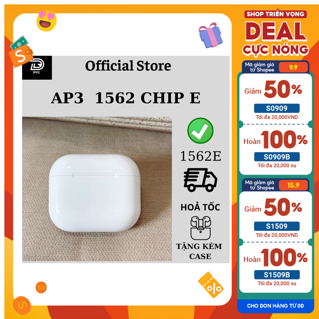 Tai Nghe Bluetooth 1562E 8H Full Chức Năng Đổi Tên Định Vị Âm Thanh Cực Hay 1562E