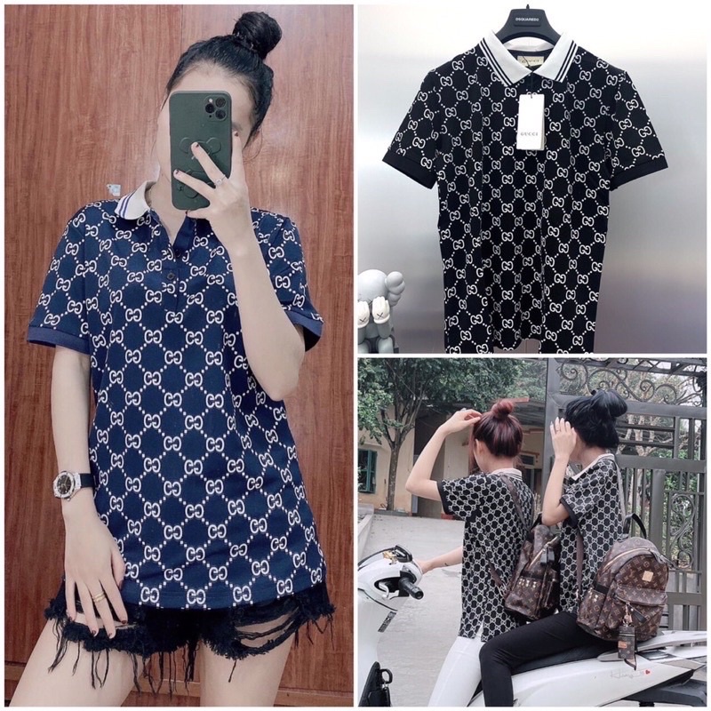 Áo polo tay lỡ unisex samsam4896--CÁC MÃ ÁO POLO PHÔNG THUN HOT 2023