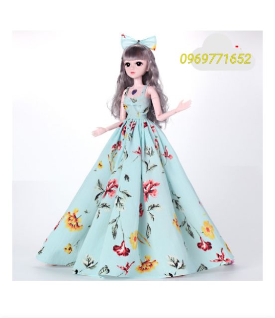 Búp bê khớp cô dâu 60cm có nhạc